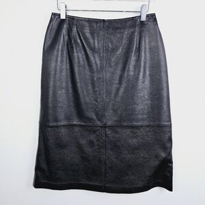 Liz Claiborne Leather Skirt